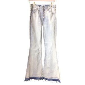 Celebrity Pink Light Wash Flare Jeans